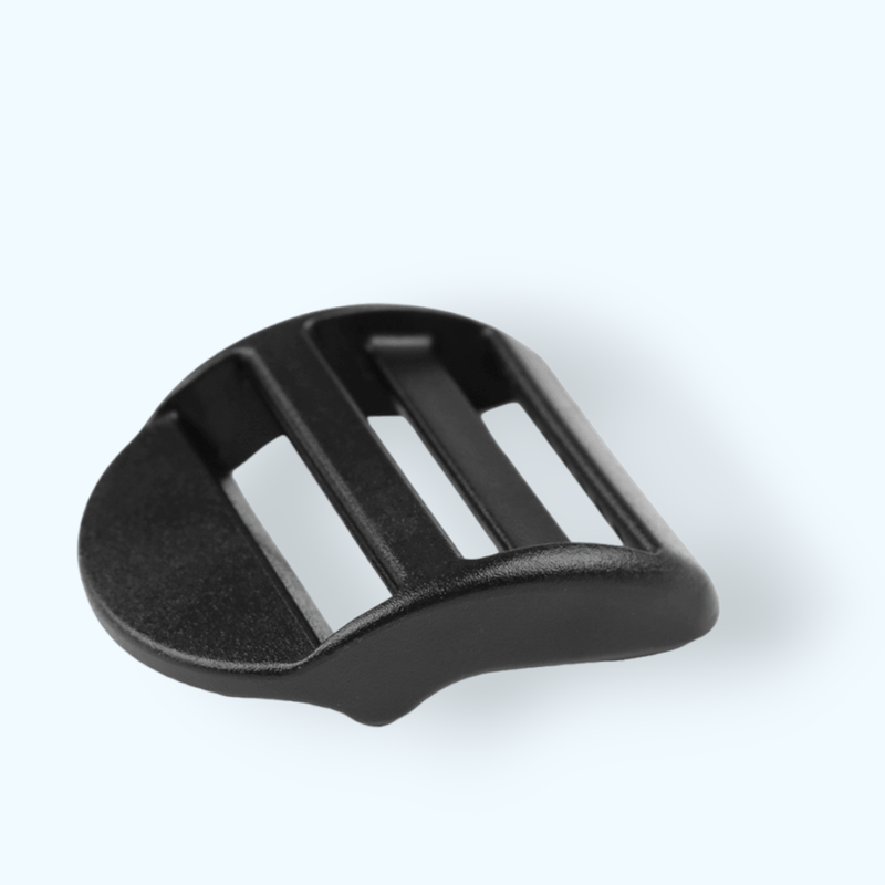 Casa si Gradina - Decoratiuni - DIY - Articole mercerie - Catarama din plastic pentru ajustare Crisalida, 38 x 46 mm, Negru - Infinity.ro