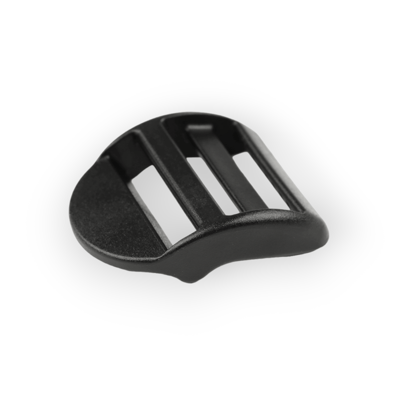 Casa si Gradina - Decoratiuni - DIY - Articole mercerie - Catarama din plastic pentru ajustare Crisalida, 38 x 46 mm, Negru - Infinity.ro