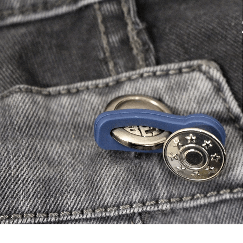 Casa si Gradina - Decoratiuni - DIY - Articole mercerie - Extensie talie pentru pantaloni si blugi 34 mm, Nichel - Infinity.ro