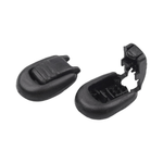 Casa si Gradina - Decoratiuni - DIY - Articole mercerie - Set 2 capete din plastic pentru snur 15 x 19 mm Negru - Infinity.ro