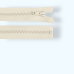 Casa si Gradina - Decoratiuni - DIY - Articole mercerie - Fermoar plastic detasabil Crisalida, lungime 45 cm, Crem - Infinity.ro