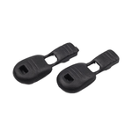 Casa si Gradina - Decoratiuni - DIY - Articole mercerie - Set 2 capete din plastic pentru snur 15 x 19 mm Negru - Infinity.ro