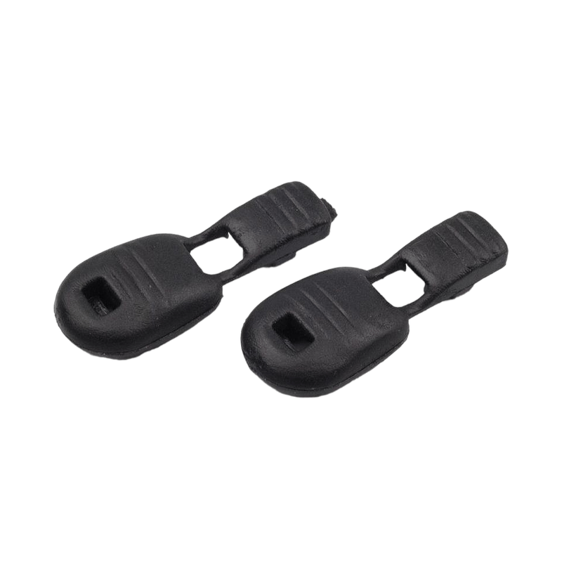 Casa si Gradina - Decoratiuni - DIY - Articole mercerie - Set 2 capete din plastic pentru snur 15 x 19 mm Negru - Infinity.ro