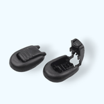 Casa si Gradina - Decoratiuni - DIY - Articole mercerie - Set 2 capete din plastic pentru snur 15 x 19 mm Negru - Infinity.ro