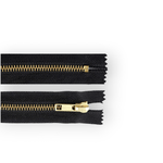 Casa si Gradina - Decoratiuni - DIY - Articole mercerie - Fermoar metalic nedetasabil, lungime 10 cm, Negru - Infinity.ro