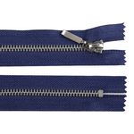 Casa si Gradina - Decoratiuni - DIY - Articole mercerie - Fermoar metalic nedetasabil Jeans, lungime 14 cm, Bleumarin - Infinity.ro
