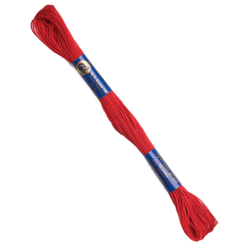 Casa si Gradina - Decoratiuni - DIY - Articole mercerie - Ata pentru brodat Mouline NITARNA, 8 m, Rosu - Infinity.ro