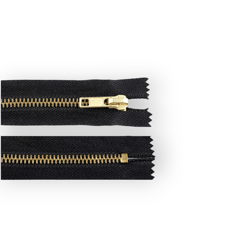 Casa si Gradina - Decoratiuni - DIY - Articole mercerie - Fermoar metalic nedetasabil, lungime 10 cm, Negru - Infinity.ro