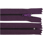 Casa si Gradina - Decoratiuni - DIY - Articole mercerie - Fermoar spiralat nedetasabil Crisalida, lungime 20 cm Violet - Infinity.ro