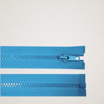 Casa si Gradina - Decoratiuni - DIY - Articole mercerie - Fermoar plastic detasabil Crisalida, lungime 45 cm, Albastru - Infinity.ro