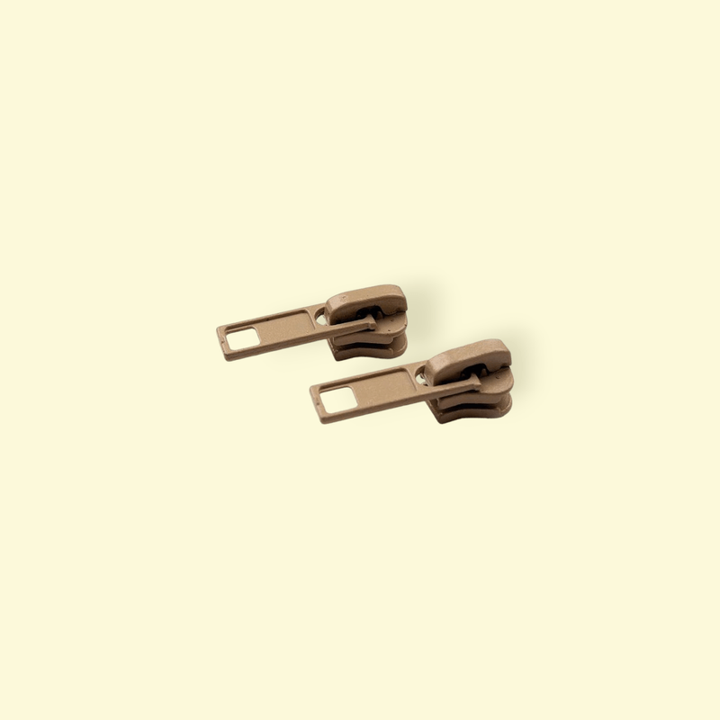 Casa si Gradina - Decoratiuni - DIY - Articole mercerie - Cursor metalic pentru fermoar injectat 5 mm Natur - Infinity.ro