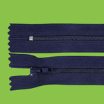 Casa si Gradina - Decoratiuni - DIY - Articole mercerie - Fermoar spiralat nedetasabil Crisalida, lungime 20 cm Bleumarin - Infinity.ro