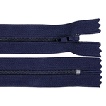 Casa si Gradina - Decoratiuni - DIY - Articole mercerie - Fermoar spiralat nedetasabil Crisalida, lungime 20 cm Bleumarin - Infinity.ro