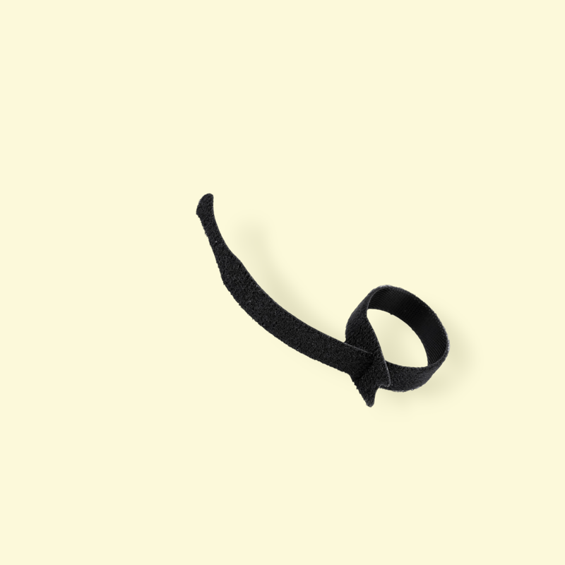 Casa si Gradina - Decoratiuni - DIY - Articole mercerie - Curea pentru strangere cu arici Crisalida, lungime 20 cm Negru - Infinity.ro