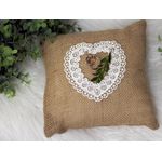 Casa si Gradina - Decoratiuni - DIY - Articole mercerie - Aplicatie crosetata, dimensiuni 10,3 x 10,5 cm, Inima - Infinity.ro