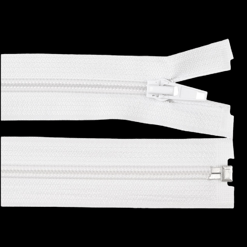 Casa si Gradina - Decoratiuni - DIY - Articole mercerie - Fermoar spiralat detasabil, lungime 30 cm Alb - Infinity.ro