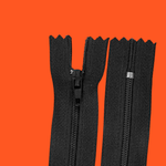 Casa si Gradina - Decoratiuni - DIY - Articole mercerie - Fermoar spiralat nedetasabil Crisalida, lungime 20 cm Negru - Infinity.ro