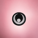 Casa si Gradina - Decoratiuni - DIY - Articole mercerie - Aplicatie termoadeziva brodata Crisalida, 38 mm, Ochi negru - Infinity.ro