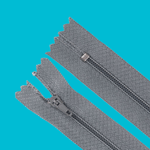 Casa si Gradina - Decoratiuni - DIY - Articole mercerie - Fermoar spiralat nedetasabil Crisalida, lungime 18 cm Gri - Infinity.ro