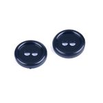 Casa si Gradina - Decoratiuni - DIY - Articole mercerie - Set 20 nasturi plastic pentru camasa, marimea 18, diametru 11,4 mm, Bleumarin - Infinity.ro