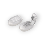 Casa si Gradina - Decoratiuni - DIY - Articole mercerie - Set 2 capete din plastic pentru snur 15 x 19 mm Transparent - Infinity.ro
