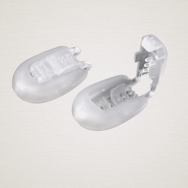 Casa si Gradina - Decoratiuni - DIY - Articole mercerie - Set 2 capete din plastic pentru snur 15 x 19 mm Transparent - Infinity.ro