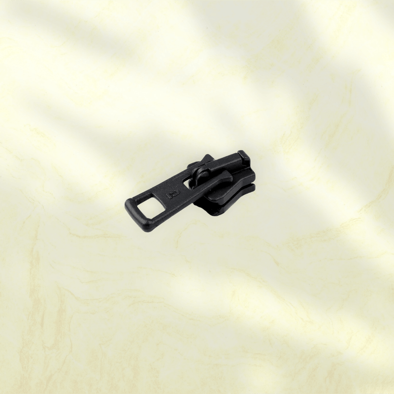 Casa si Gradina - Decoratiuni - DIY - Articole mercerie - Cursor metalic cu autoblocare pentru fermoar injectat ALFA 5 mm, Negru - Infinity.ro