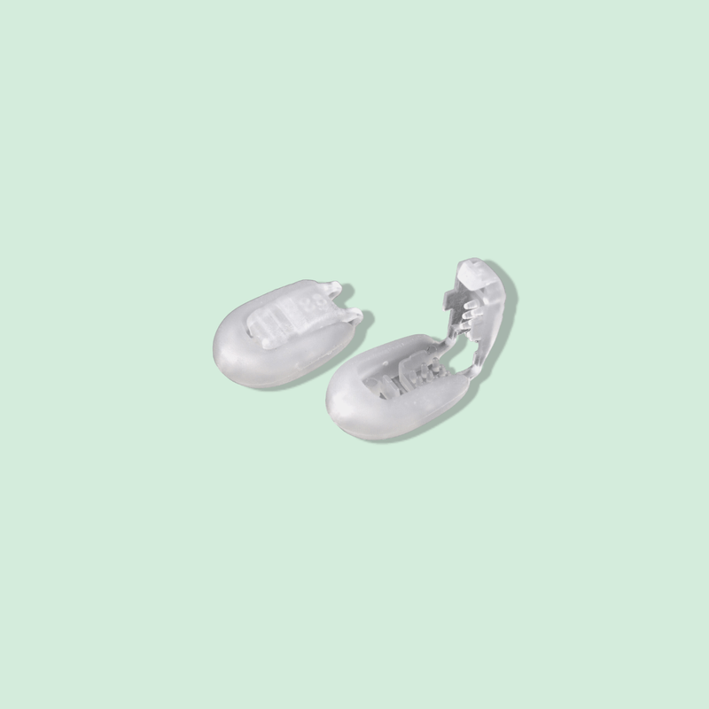 Casa si Gradina - Decoratiuni - DIY - Articole mercerie - Set 2 capete din plastic pentru snur 15 x 19 mm Transparent - Infinity.ro