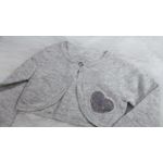 Casa si Gradina - Decoratiuni - DIY - Articole mercerie - Aplicatie termoadeziva cu paiete reversibile 7 x 8 cm, Inima roz pudrat - Infinity.ro