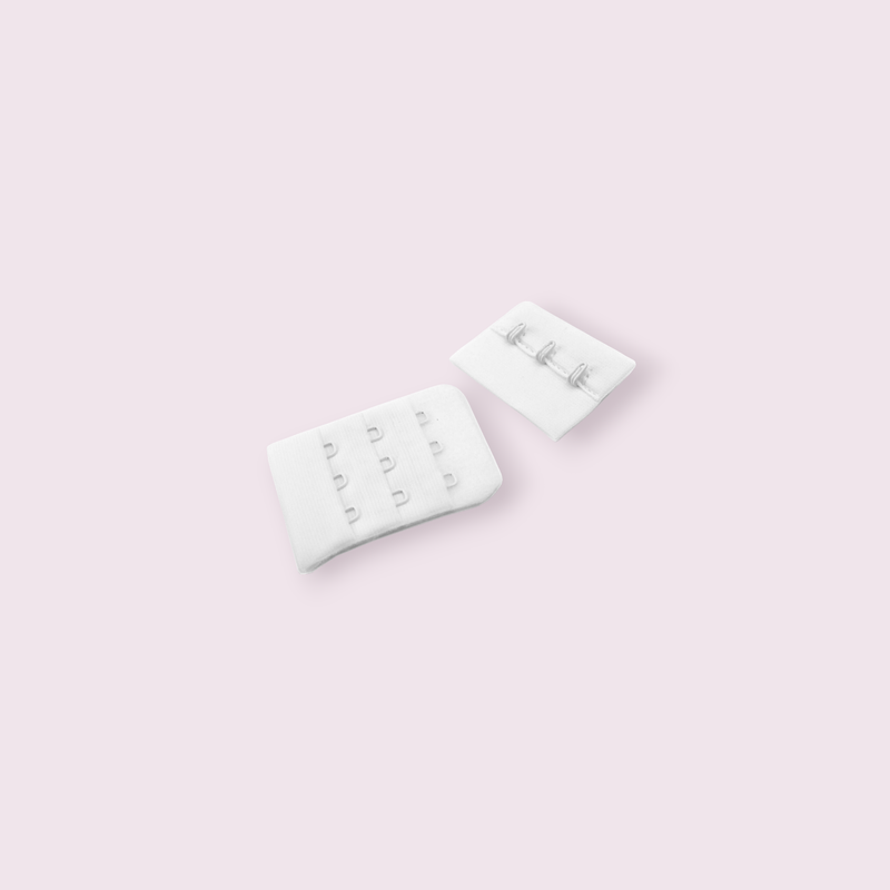 Casa si Gradina - Decoratiuni - DIY - Articole mercerie - Set extensii sutien, latime 4 cm, 2 bucati Alb - Infinity.ro