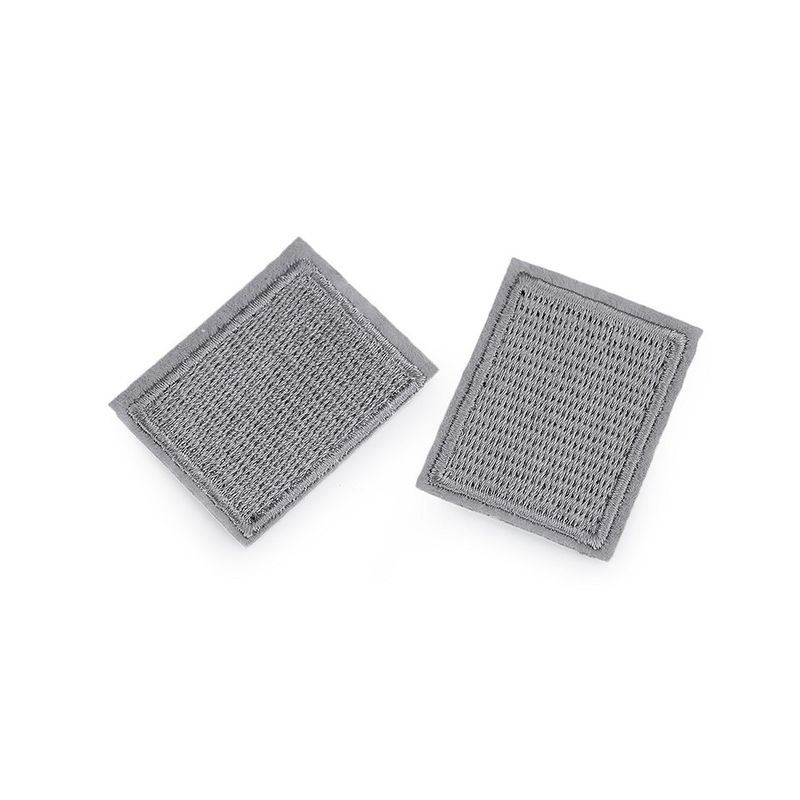Casa si Gradina - Decoratiuni - DIY - Articole mercerie - Petic textil termoadeziv Kyrra 3 x 4 cm Gri deschis - Infinity.ro
