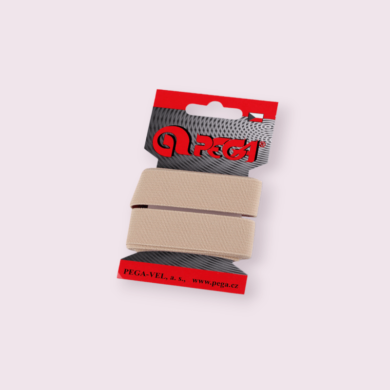 Casa si Gradina - Decoratiuni - DIY - Articole mercerie - Elastic simplu plat, latime 20 mm, lungime 1.5 m, Bej - Infinity.ro