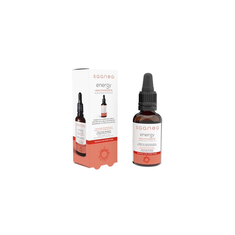 Casa si Gradina - Decoratiuni - Aromaterapie si lumanari - Uleiuri esentiale aromaterapie - Esenta hidrosolubila umidificator si difuzor Saanea Energy, Iasomie si fructe salbatice 25 ml - Infinity.ro