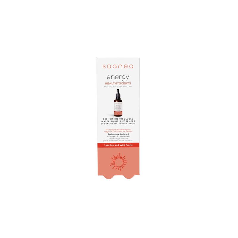 Casa si Gradina - Decoratiuni - Aromaterapie si lumanari - Uleiuri esentiale aromaterapie - Esenta hidrosolubila umidificator si difuzor Saanea Energy, Iasomie si fructe salbatice 25 ml - Infinity.ro