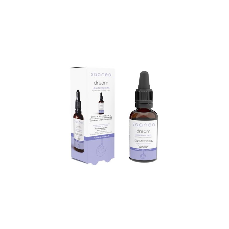 Casa si Gradina - Decoratiuni - Aromaterapie si lumanari - Uleiuri esentiale aromaterapie - Esenta hidrosolubila umidificator si difuzor Saanea Dream, Mosc si bergamota 25 ml - Infinity.ro