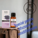 Casa si Gradina - Decoratiuni - Aromaterapie si lumanari - Uleiuri esentiale aromaterapie - Esenta naturala Brumaroma difuzor/umidificator SyS Aromas, Lavanda 50 ml - Infinity.ro