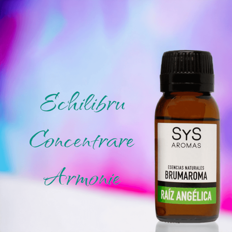 Casa si Gradina - Decoratiuni - Aromaterapie si lumanari - Uleiuri esentiale aromaterapie - Esenta naturala Brumaroma difuzor/umidificator SyS Aromas, Angelica 50 ml - Infinity.ro