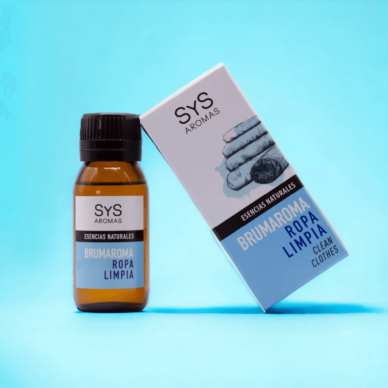 Casa si Gradina - Decoratiuni - Aromaterapie si lumanari - Uleiuri esentiale aromaterapie - Esenta naturala Brumaroma difuzor/umidificator SyS Aromas, Haine Curate 50 ml - Infinity.ro