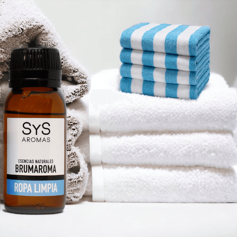 Casa si Gradina - Decoratiuni - Aromaterapie si lumanari - Uleiuri esentiale aromaterapie - Esenta naturala Brumaroma difuzor/umidificator SyS Aromas, Haine Curate 50 ml - Infinity.ro