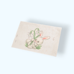 Casa si Gradina - Decoratiuni - DIY - Articole mercerie - Set de brodat pentru copii, model imprimat 14 x 20 cm, Iepuras - Infinity.ro