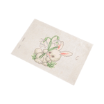 Casa si Gradina - Decoratiuni - DIY - Articole mercerie - Set de brodat pentru copii, model imprimat 14 x 20 cm, Iepuras - Infinity.ro