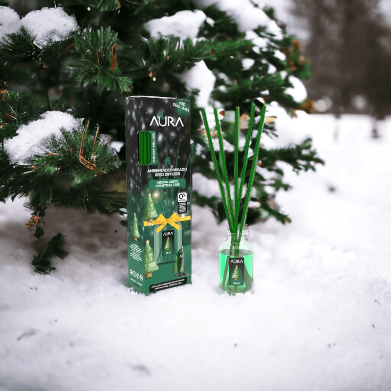 Casa si Gradina - Decoratiuni - Aromaterapie si lumanari - Odorizante camera - Odorizant camera 0% alcool Aura, 4 saptamani, Brad 30 ml - Infinity.ro