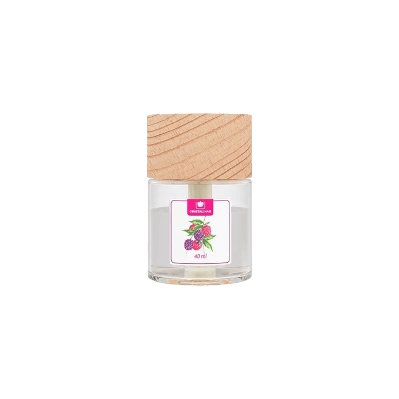 Casa si Gradina - Decoratiuni - Aromaterapie si lumanari - Odorizante camera - Odorizant Wick 0% alcool Cristalinas Ecopack, Mure si zmeura, 4 saptamani, 40 ml - Infinity.ro