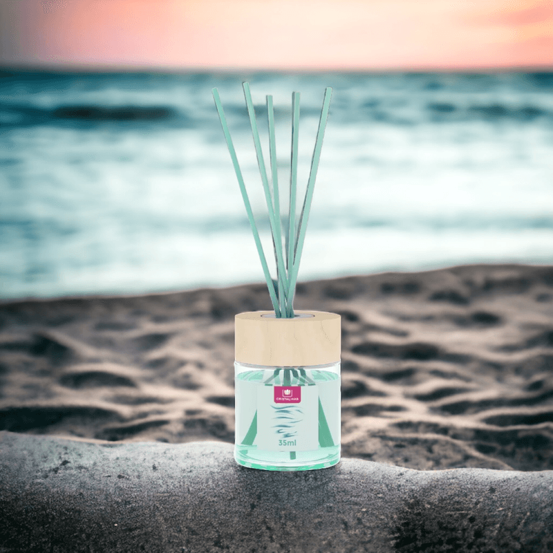 Casa si Gradina - Decoratiuni - Aromaterapie si lumanari - Odorizante camera - Odorizant camera 0% alcool Cristalinas Briza marina, 8 saptamani, 35 ml - Infinity.ro