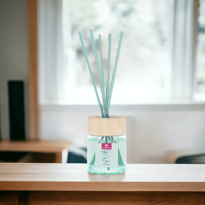 Casa si Gradina - Decoratiuni - Aromaterapie si lumanari - Odorizante camera - Odorizant camera 0% alcool Cristalinas Briza marina, 8 saptamani, 35 ml - Infinity.ro