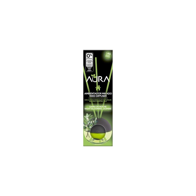 Casa si Gradina - Decoratiuni - Aromaterapie si lumanari - Odorizante camera - Odorizant camera sfera 0% alcool Aura - Regina Noptii 20 ml - Infinity.ro