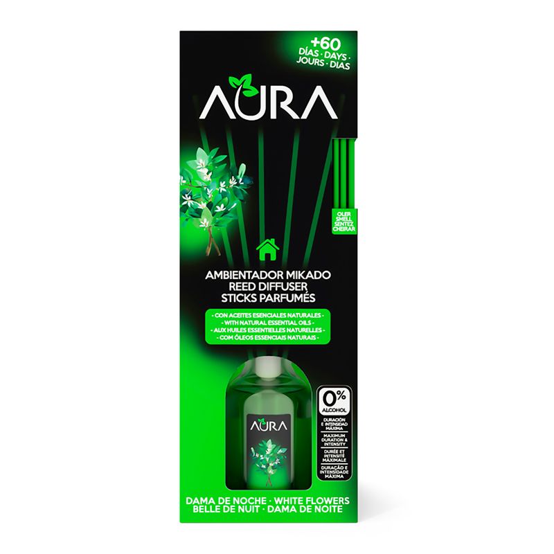 Casa si Gradina - Decoratiuni - Aromaterapie si lumanari - Odorizante camera - Odorizant camera 0% alcool Aura - Regina Noptii 50 ml - Infinity.ro