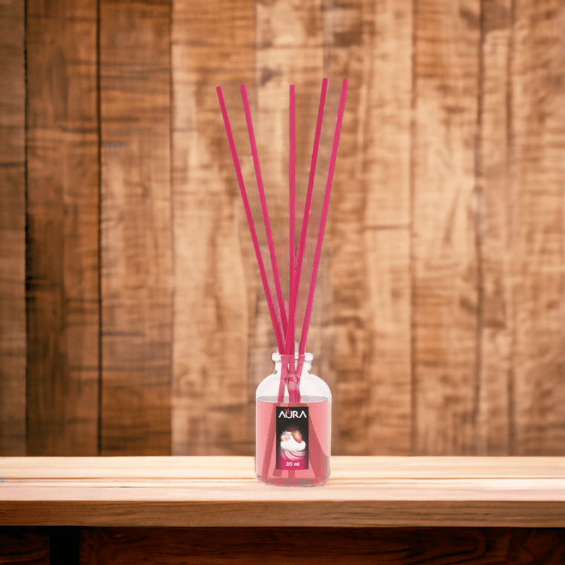 Casa si Gradina - Decoratiuni - Aromaterapie si lumanari - Uleiuri esentiale aromaterapie - Odorizant camera 0% alcool Aura Capsuni si frisca, 4 saptamani, 30 ml - Infinity.ro