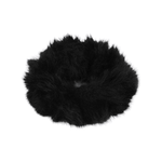 Fashion, accesorii si bijuterii - Copii - Accesorii copii - Accesorii pentru par copii - Elastic de par din blanita artificiala, Negru - Infinity.ro