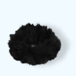 Fashion, accesorii si bijuterii - Copii - Accesorii copii - Accesorii pentru par copii - Elastic de par din blanita artificiala, Negru - Infinity.ro